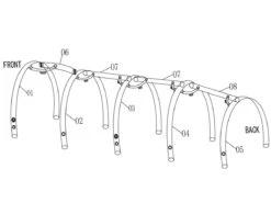 Voorkant -Kampeeruitrusting Winkel obelink miami 6 air tube 2015 2019 ecommerce 9ecd 6